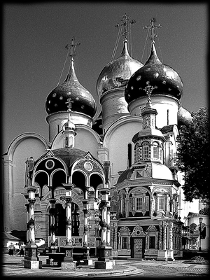 Церковь - картинки для гравировки